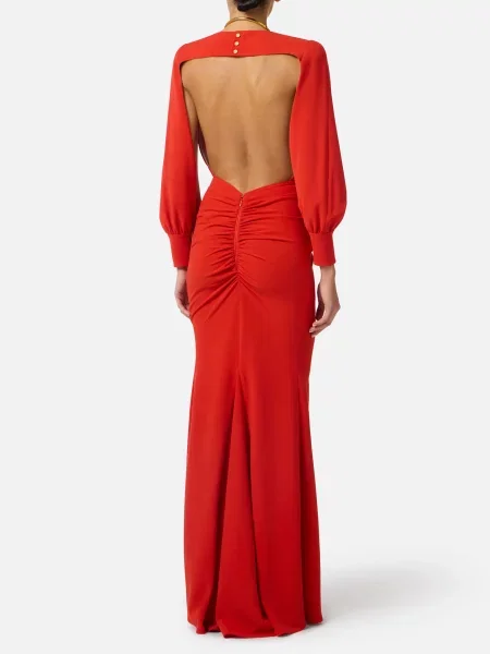 Платье Elisabetta Franchi красное