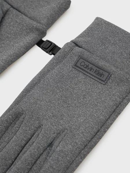 Рукавички Calvin Klein сірі