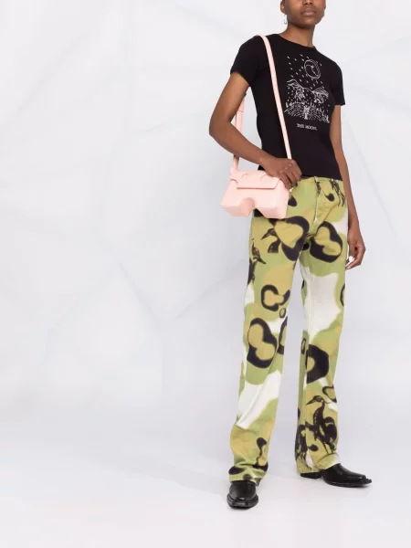 Geantă Off-white din piele alb