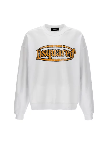 Bluza sportowa Dsquared2 biała