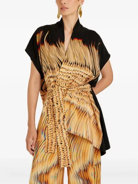 Geacă Lenny Niemeyer cu imagine cu imprimeu abstract