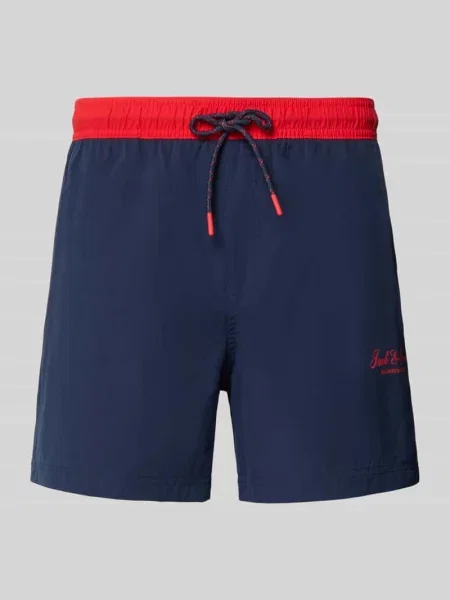 Kąpielówki Jack & Jones granatowe