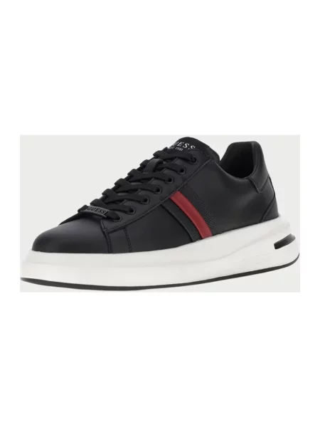 Sneakersy Guess skórzane czarne