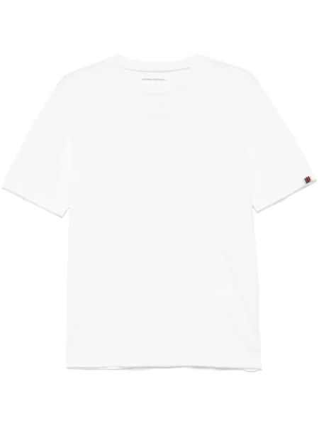 Tricou Extreme Cashmere din cașmir alb