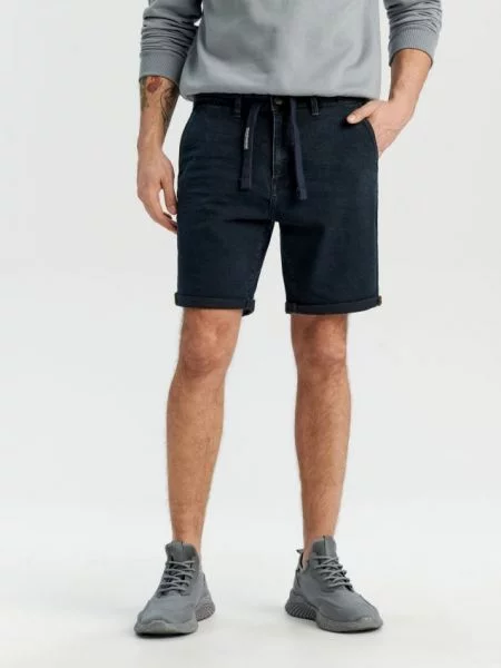 Sinsay Džínové kraťasy námořnická modrá