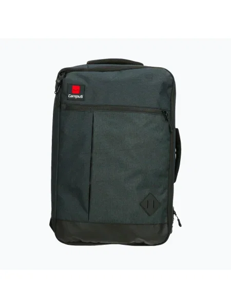 CampuS Barlee 30 л градска раница черна