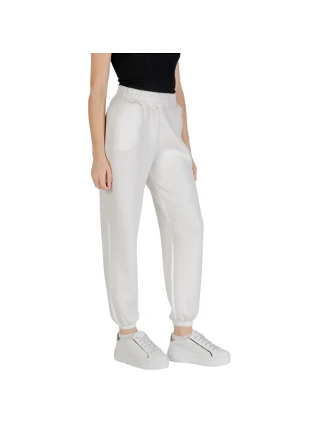 Pantaloni de jogging Guess alb