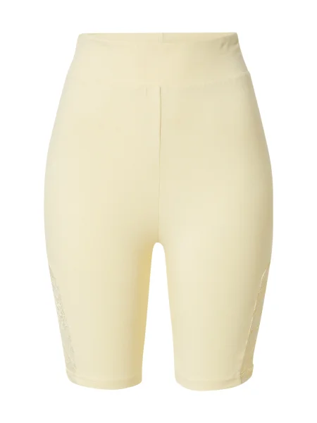 Urban Classics Tamprės Lace pastelinė geltona