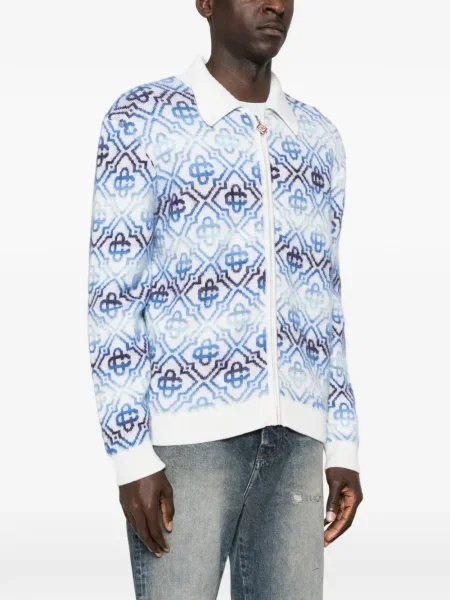 Cardigan Casablanca alb