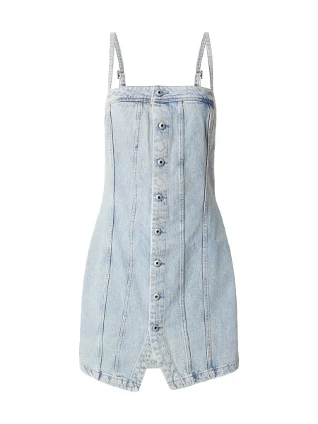 G-STAR Rochie Kick denim albastru