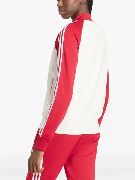 Geacă Adidas alergare roșu