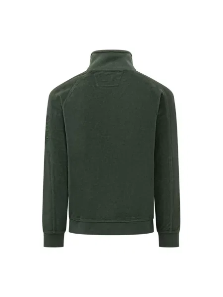 Lniana bluza C.p. Company zielona