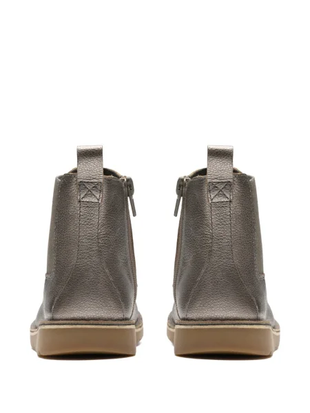 Buty do kostki dziecięce Clarks szare