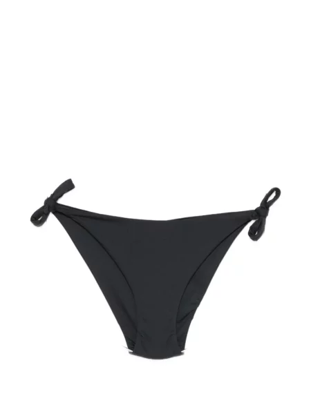 Bikini Twinset cu motiv cu inimi cu legături negru