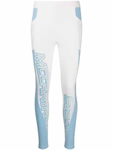 Leggings Stella Mccartney cu imagine alb