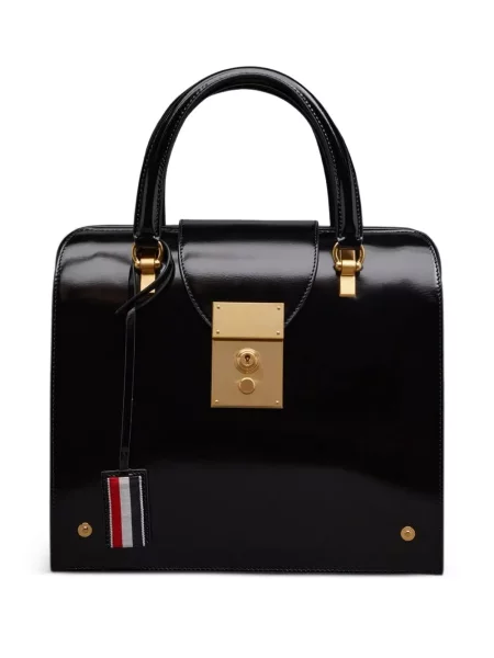 Geantă shopper Thom Browne negru