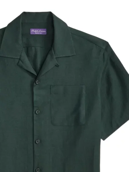 Košeľa Ralph Lauren Purple Label zelená