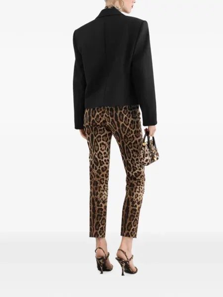Pantaloni Dolce & Gabbana de lână cu imagine