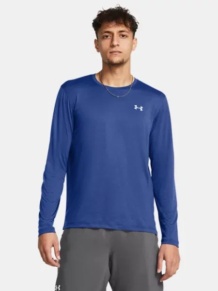 Futó hosszú öltöny póló Under Armour kék