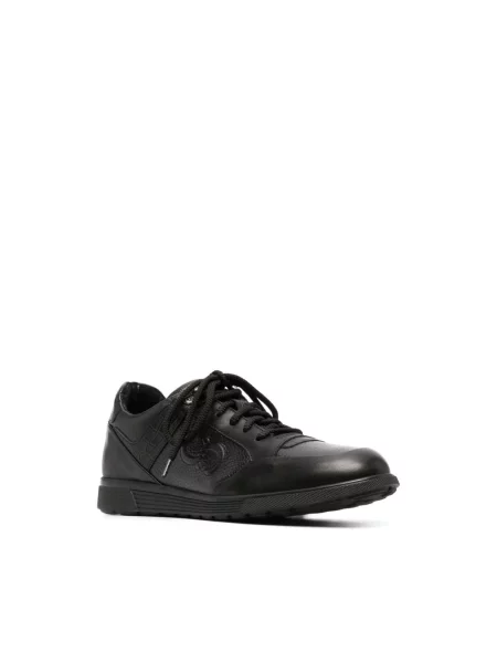 Sneakersy Casadei skórzane czarne