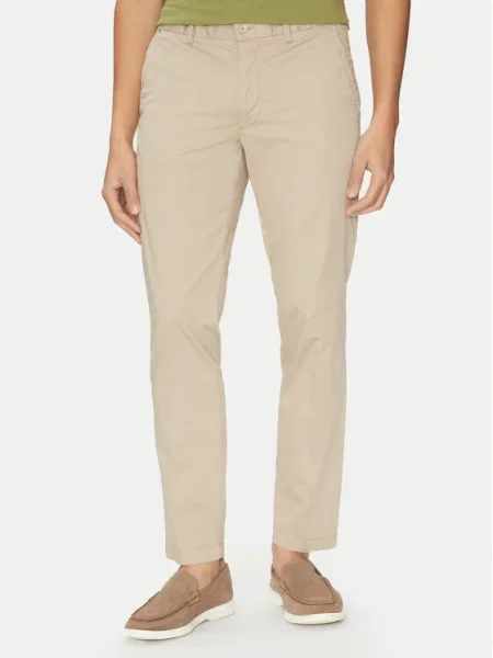 BOSS Pantaloni chino bej