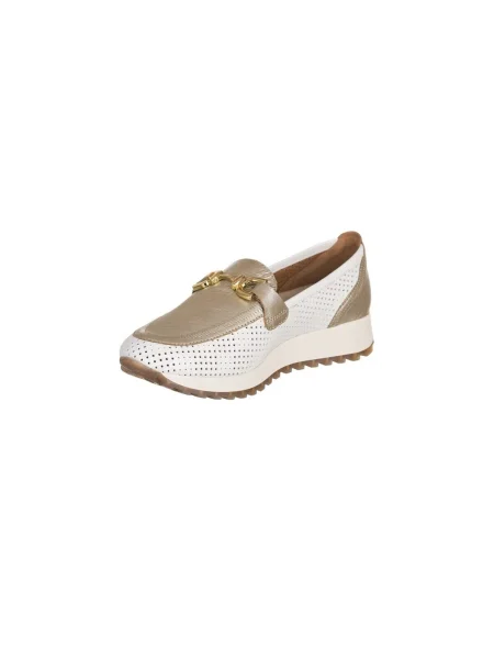 Mocasini Kangaroos alb