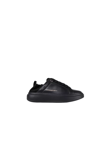 Sneakersy Alexander Smith skórzane czarne