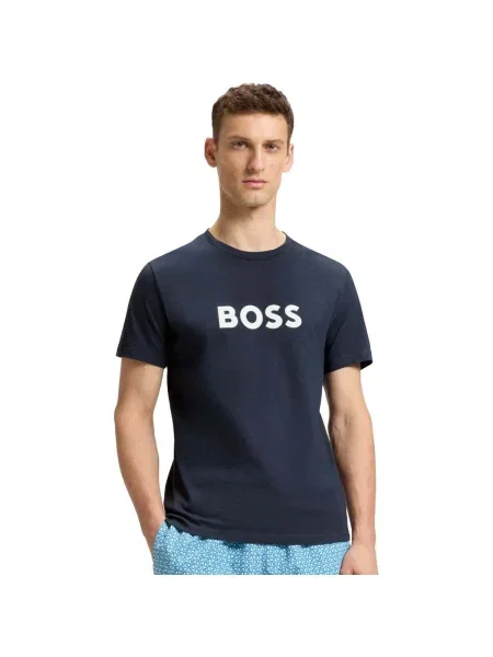 Boss Bodywear Tricou | Relaxed fit albastru