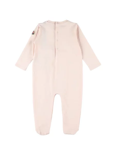 Piżama dziecięca Moncler Enfant różowa