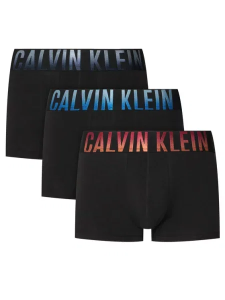 Calvin Klein Underwear Boxeralsók tengerészkék / világoskék / korál fekete