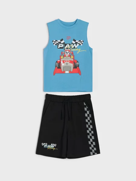 Sinsay Volný set: tričko a šortky PAW Patrol vícebarevná