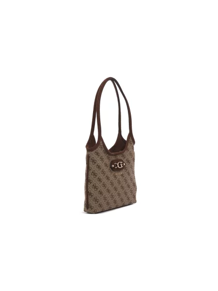 Geantă shopper Guess bej