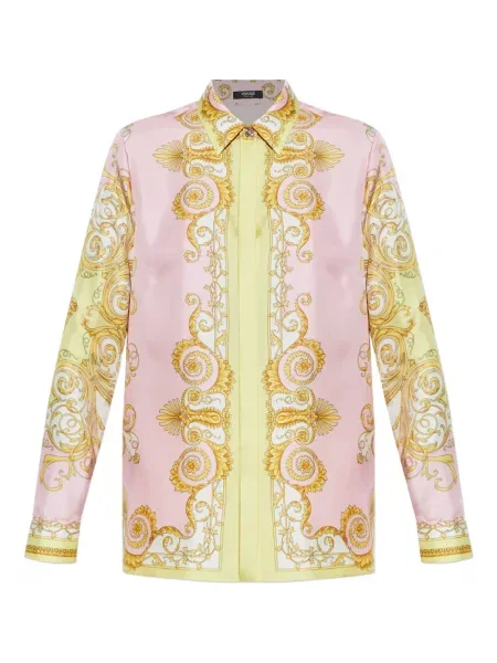 Cămașă Versace lungă roz