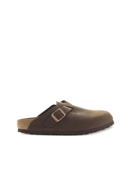 Klapki Birkenstock brązowe