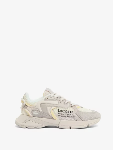Кроссовки Lacoste бежевые