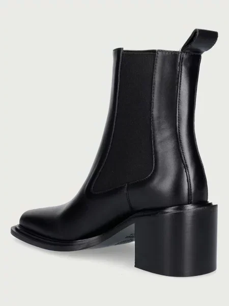 Souliers Martinez női bőr csizma DALLAS fekete