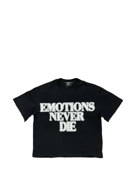 Stras tricou Mixed Emotion negru