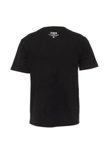 Tricou A Bathing Ape® cu autograf negru