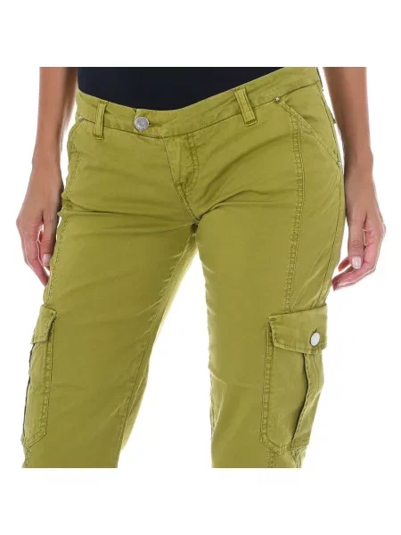 Pantaloni Met verde