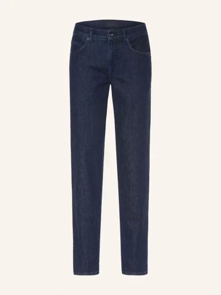 Brax Spodnie Cadiz Slim Fit blau