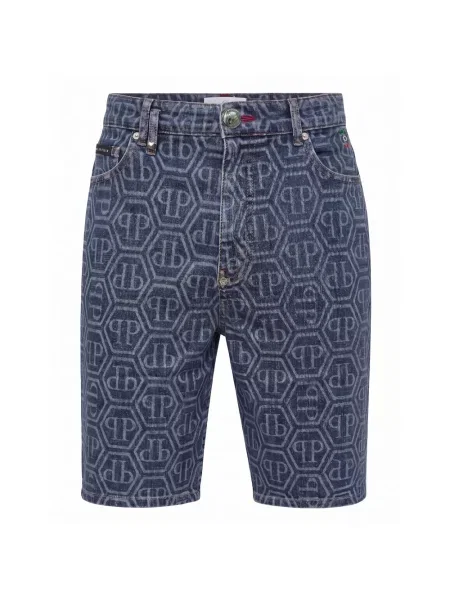 Szorty Philipp Plein niebieskie