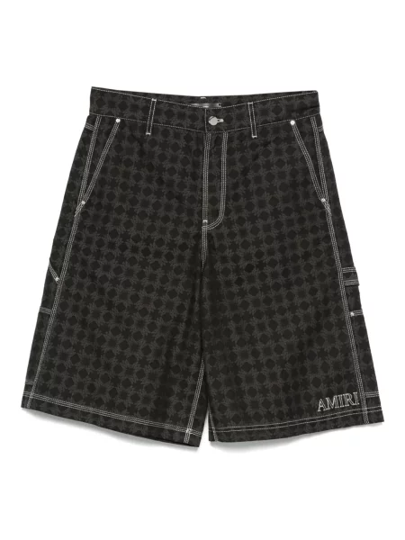 Kraťasy Amiri s potiskem šedé