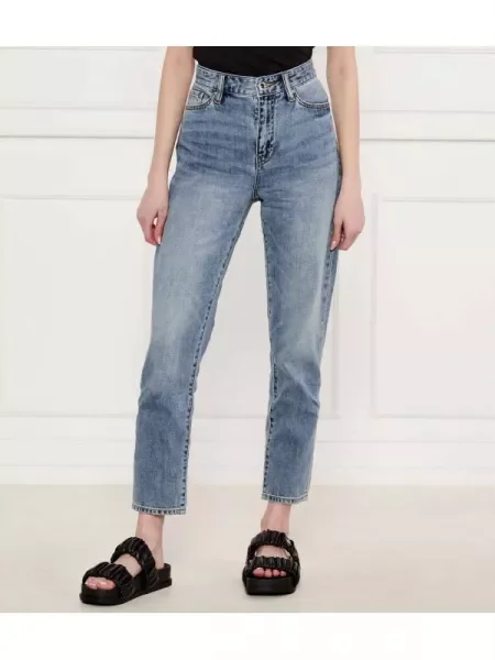 Armani Exchange Farmer | Boyfriend fit kék