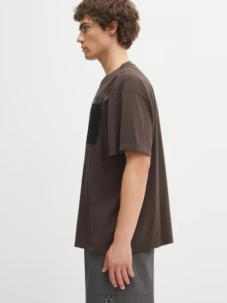 Kratka majica Maison Margiela rjava