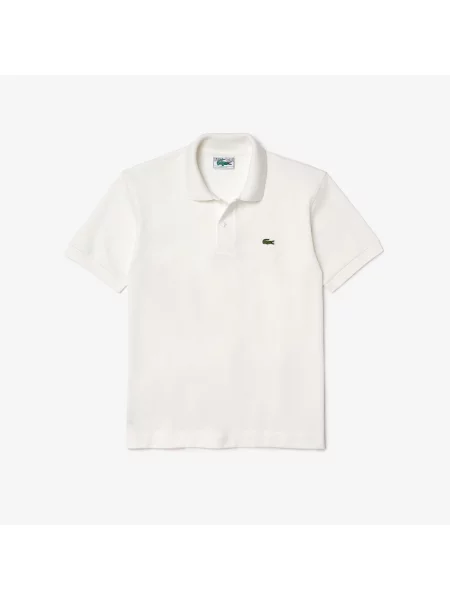 Поло Lacoste белое