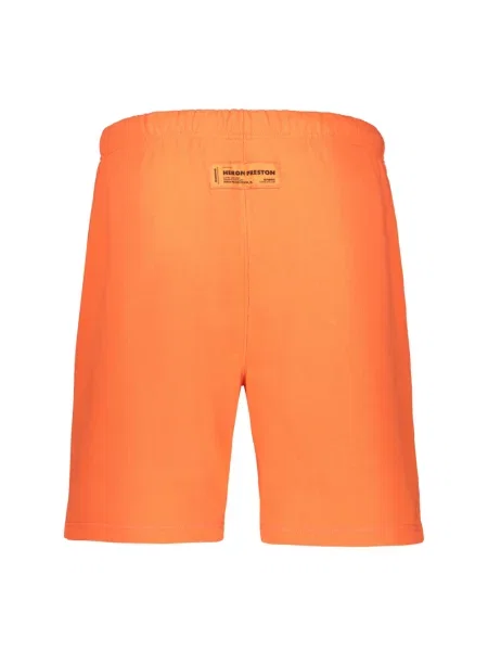 Bermudy Heron Preston z logo pomarańczowe
