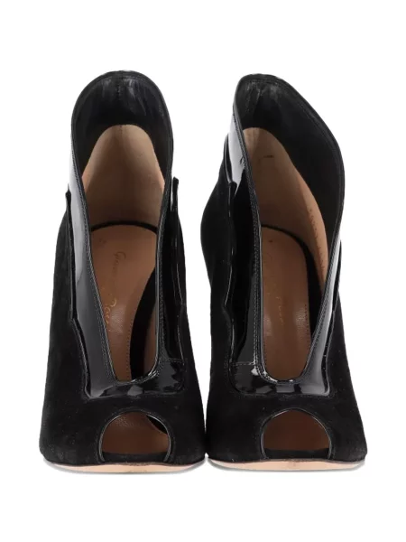Cizme scurte Gianvito Rossi din piele negru