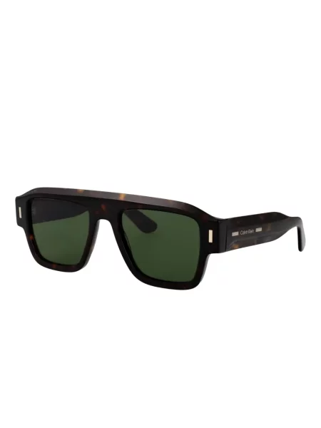 Ochelari de soare Calvin Klein maro