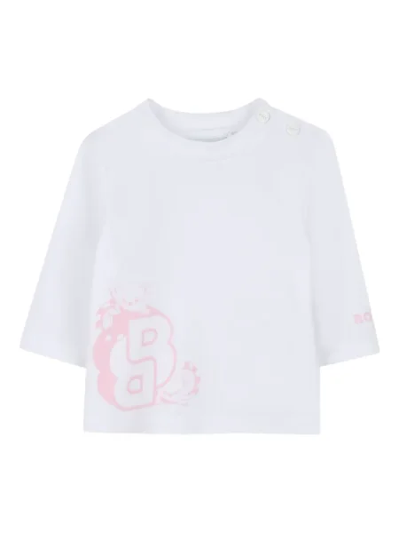Top dziecięcy Bosswear biały
