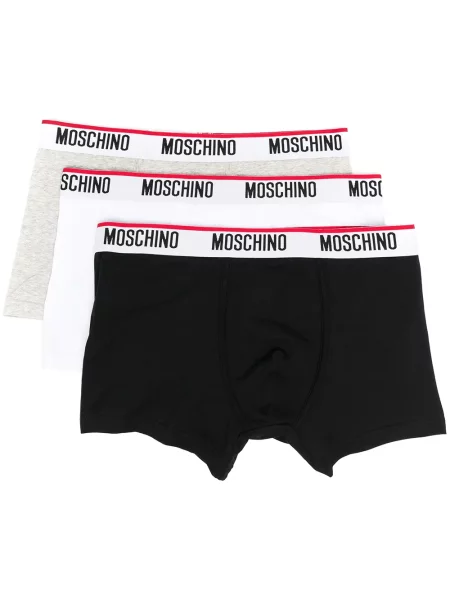 Boxeri Moschino alb
